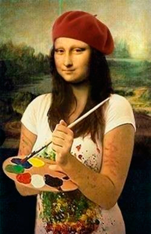 Mona-Lisa-Parody as artist